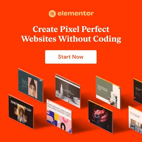 Element crea sitios web con píxeles perfectos sin codificación.
