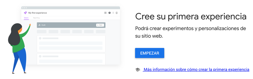 Tutorial de Google Optimize para comparar 2 Landing Pages